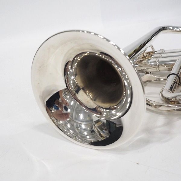 実際に弊社で買取させて頂いたYAMAHA/ヤマハ Custom YCR-8335S/YCR8335S コルネット 銀メッキ仕上げ ハードケース付きの画像 2枚目