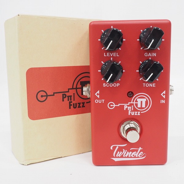 実際に弊社で買取させて頂いた【美品】Twinote P-PI FUZZ ファズ エフェクター/動作確認済