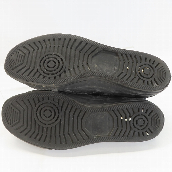 実際に弊社で買取させて頂いたNUMBER(N)INE/ナンバーナイン 2003/カート期 ハート涙パッチワークハイカットスニーカーの画像 2枚目