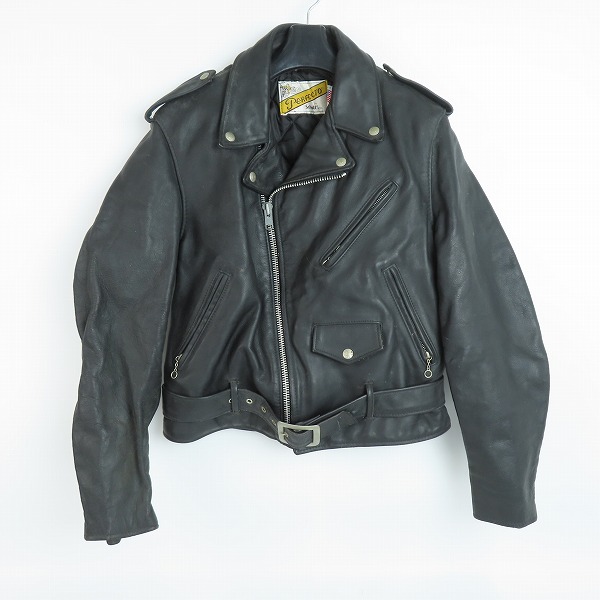 実際に弊社で買取させて頂いたPERFECTO by Schott/パーフェクト バイ ショット ダブルライダースジャケット ブラック 40
