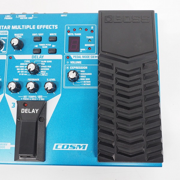 実際に弊社で買取させて頂いた BOSS/ボス ME-50 GUITAR MULTIPLE EFFECTS ギター用 マルチエフェクター ACアダプター付【動作確認済】の画像 2枚目