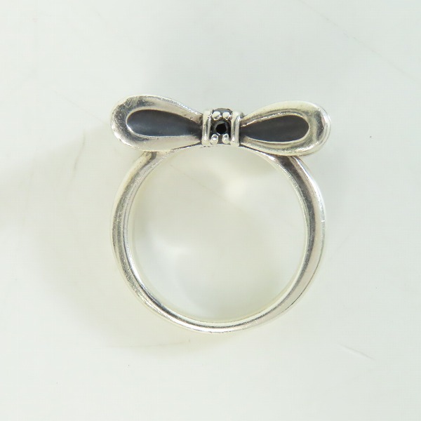 実際に弊社で買取させて頂いたJustin Davis/ジャスティンデイビス プロミス リボンリング 17号の画像 5枚目