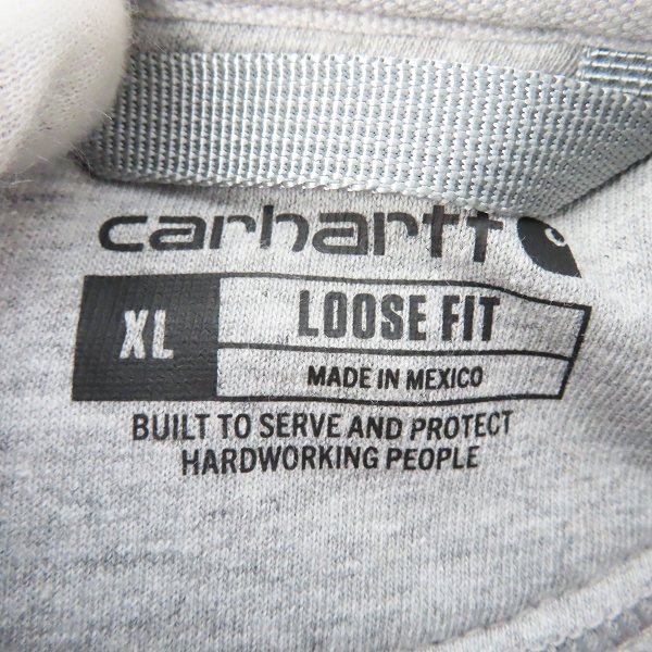 実際に弊社で買取させて頂いたCarhartt/カーハート スウェット プルオーバーパーカー TS0121-M/XLの画像 2枚目