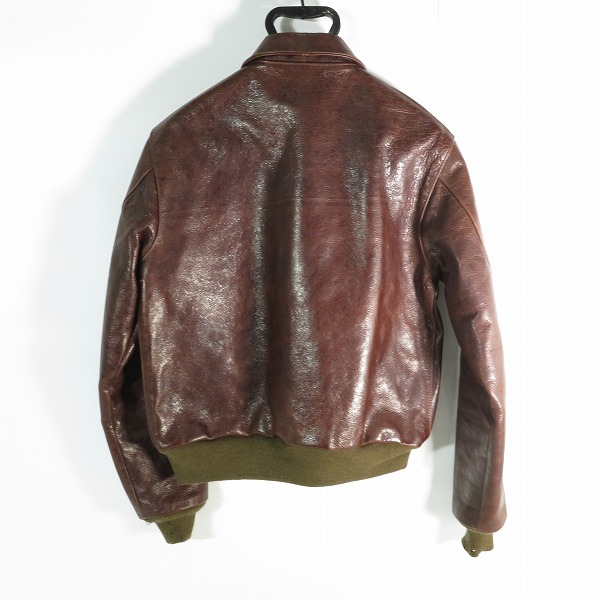 実際に弊社で買取させて頂いたThe REAL McCOYS/リアルマッコイズ US.ARMY アメリカ軍 A-2 フライトジャケット/ミリタリージャケット W535-AC-27753/40の画像 1枚目