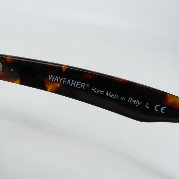実際に弊社で買取させて頂いたRay-Ban/レイバン WAYFARER/ウェイファーラー 眼鏡/メガネフレーム RB5121 2012の画像 5枚目