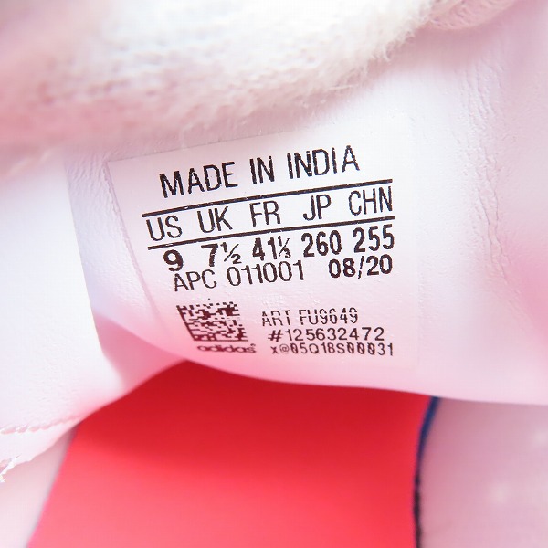 実際に弊社で買取させて頂いたadidas/アディダス STAN SMITH/スタンスミス W FU9649/26の画像 5枚目