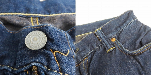 実際に弊社で買取させて頂いたEVISU/エヴィス/エビス LOT.7001 カモメ/かもめ プリント ハーフパンツ 36の画像 9枚目