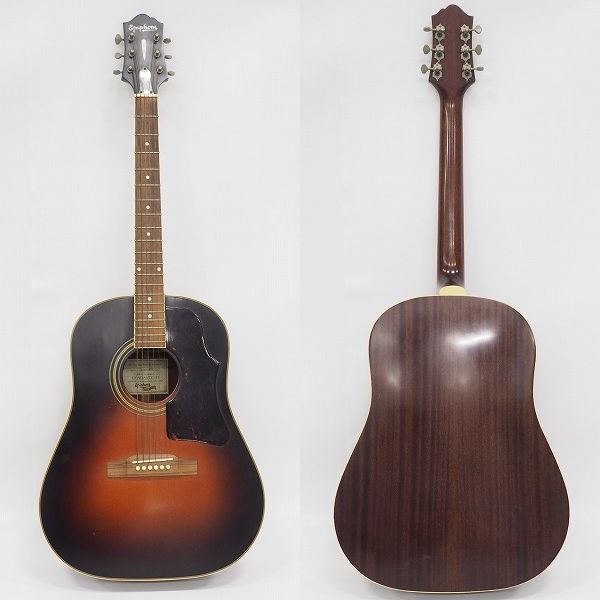 実際に弊社で買取させて頂いた★【難有り】Epiphone/エピフォン MASTERBILT AJ-500MVS アコースティックギター/アコギ セミハードケース付の画像 1枚目