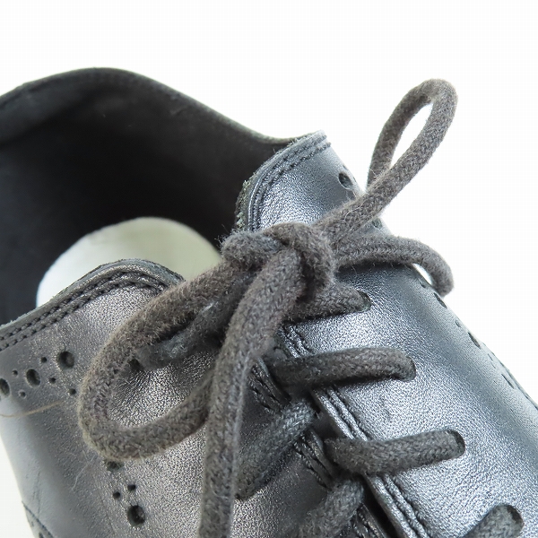 実際に弊社で買取させて頂いたCOLE HAAN/コールハーン ZEROGRAND/ゼログランド 黒 レザー C20720 10Mの画像 7枚目