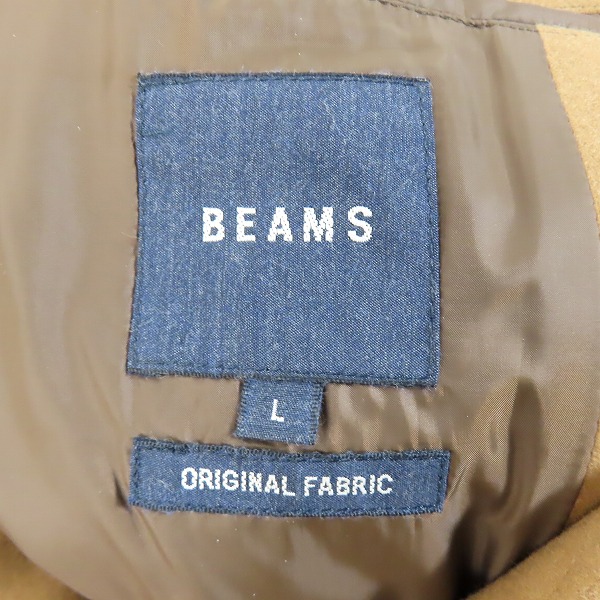 実際に弊社で買取させて頂いたBEAMS HEART/ビームスハート フリース チェスターコート 11-19-0008-887/Lの画像 2枚目