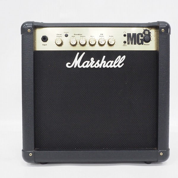 実際に弊社で買取させて頂いた★Marshall/マーシャル MG15 ギターアンプ コンボアンプ 【動作確認済】の画像 1枚目