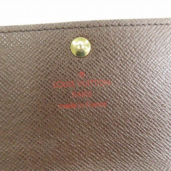 実際に弊社で買取させて頂いたLOUIS VUITTON/ルイ・ヴィトン ミュルティクレ6 ダミエ 6連 キーケース N62630の画像 4枚目