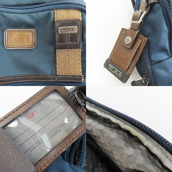 実際に弊社で買取させて頂いたTUMI/トゥミ ALPHA BRAVO Daypack リュックサック/バックパック 222681NVY2の画像 7枚目