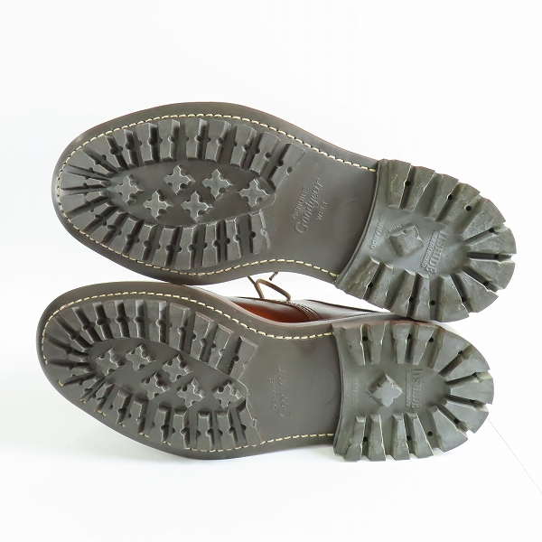 実際に弊社で買取させて頂いたTricker's/トリッカーズ  Cap Toe Country Shoes/キャップ トゥ カントリーシューズ/革靴 M7195/7の画像 2枚目