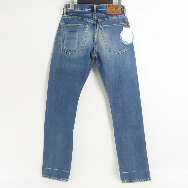 実際に弊社で買取させて頂いた【未使用】HYSTERIC GLAMOUR/ヒステリックグラマー SP加工 COLLAGE デニムパンツ ペイント加工 0263AP19 28の画像 1枚目