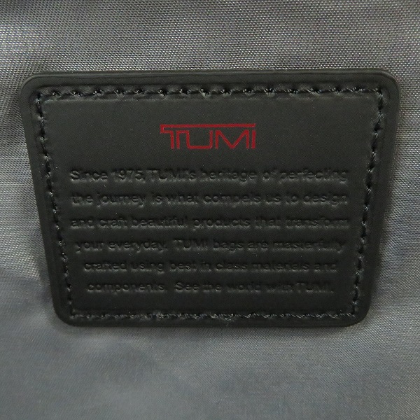 実際に弊社で買取させて頂いた【ギャラ付き】TUMI/トゥミ ALPHA 2/アルファ 2WAY ショルダー ビジネスバッグ/ブリーフケース ブラック 2603109D3Eの画像 5枚目