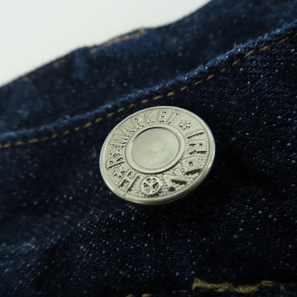 実際に弊社で買取させて頂いたHOLLYWOOD RANCH MARKET/ハリウッドランチマーケット コットン デニム パンツ/1004896 PP38/33の画像 7枚目