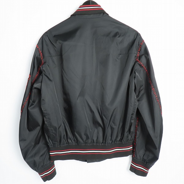 実際に弊社で買取させて頂いた【JPタグ】DIOR/ディオール 17SS hand stitched bomber jacke/ステッチリブナイロンボンバージャケット 763C453W4677/44の画像 1枚目