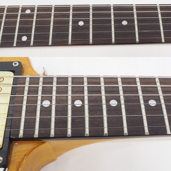 実際に弊社で買取させて頂いた★Epiphone/エピフォン 1958 Korina Flying V/コリーナフライングV エレキギターの画像 3枚目