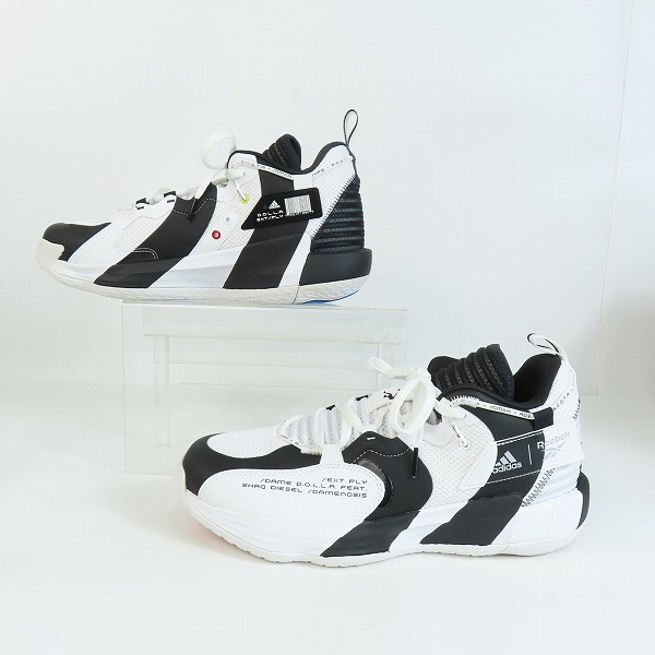 実際に弊社で買取させて頂いたadidas/アディダス×Reebok/リーボック DAME 7 EXTPLY 'DAMENOSIS'/デイム 7 デイミアン  GW2804/28.5の画像 3枚目