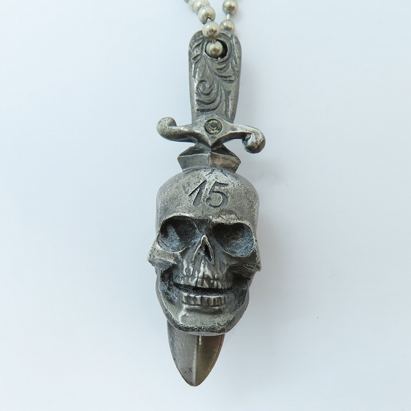 実際に弊社で買取させて頂いたBLACK TOP MOTORCYCLE/ブラックトップモーターサイクル スカル キーホルダーの画像 1枚目