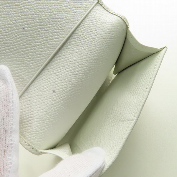 実際に弊社で買取させて頂いたBVLGARI/ブルガリ 金具 ロゴクリップ 二つ折り財布 コインケース カードケース の画像 4枚目