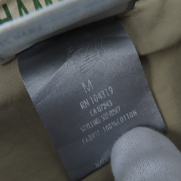 実際に弊社で買取させて頂いたZOO YORK×futura/ズーヨーク×フューチュラ カモフラ 半袖シャツ /Mの画像 3枚目