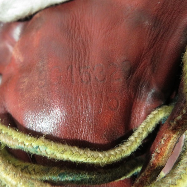 実際に弊社で買取させて頂いたRED WING/レッドウィング 四角犬タグ アイリッシュセッター モックトゥ ブーツ 8875/10の画像 7枚目