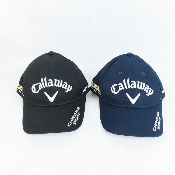 実際に弊社で買取させて頂いたCallaway/キャロウェイ ゴルフ キャップ 帽子 2点セット