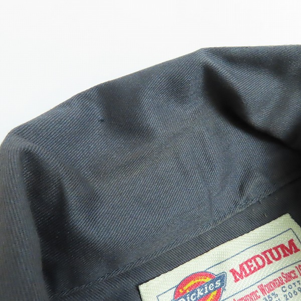 実際に弊社で買取させて頂いたDickies/ディッキーズ×PIZZA OF DEATH/ピザオブデス ワークシャツ/Mの画像 7枚目
