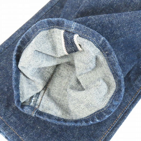 実際に弊社で買取させて頂いたLEVIS/リーバイス 502 刻印J22 60s復刻 1997年製 TALONジップ 日本製 デニムパンツ ジーンズ W29L34の画像 9枚目