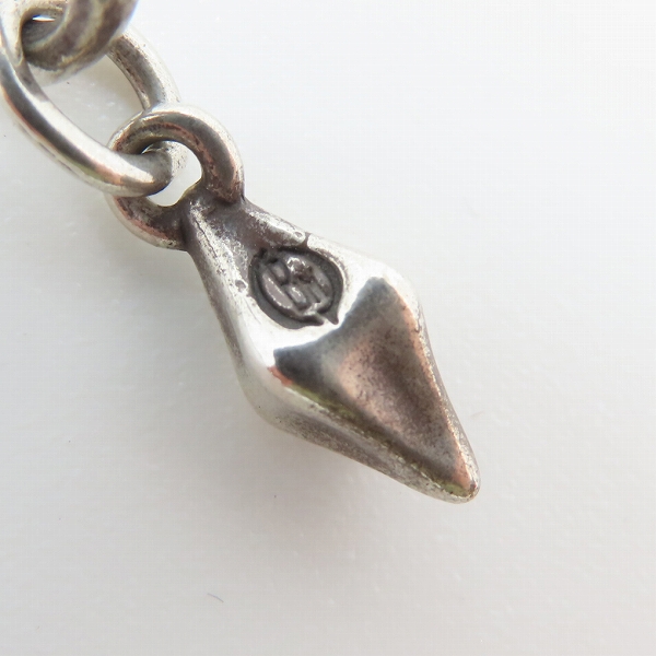 実際に弊社で買取させて頂いた【ギャラ付】Bloody Mary/ブラッディマリー Tiny bone chain/タイニーボーンチェーン 50cmの画像 3枚目