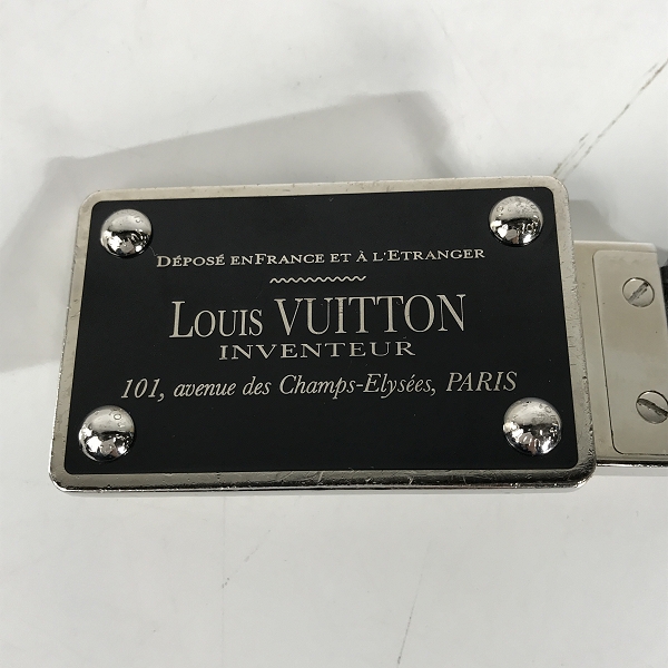 実際に弊社で買取させて頂いたLOUIS VUITTON/ルイヴィトン ダミエ サンチュール アヴァントゥール ベルト M9632 /36/90の画像 3枚目