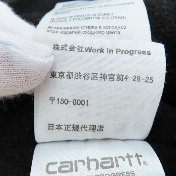 実際に弊社で買取させて頂いたCarhartt/カーハート ACTIVE JACKET/アクティブジャケット フーディ/Lの画像 6枚目