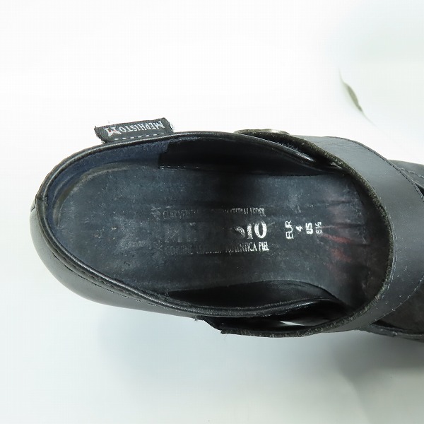 実際に弊社で買取させて頂いたMEPHISTO/メフィスト ZILIA パンプス/US6.5の画像 4枚目