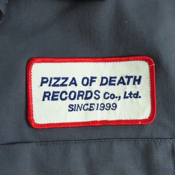 実際に弊社で買取させて頂いたDickies/ディッキーズ×PIZZA OF DEATH/ピザオブデス ワークシャツ/Mの画像 5枚目