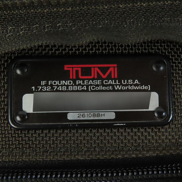 実際に弊社で買取させて頂いたTUMI/トゥミ 2WAY オーガナイザーポートフォリオブリーフ 26108BHの画像 5枚目
