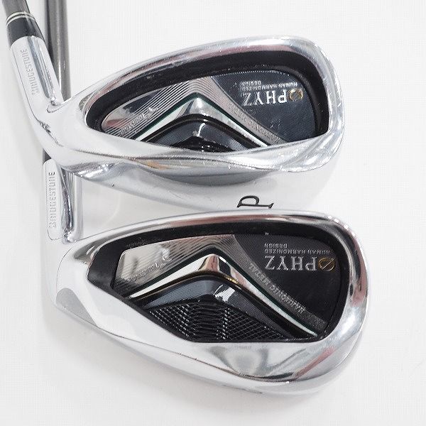 実際に弊社で買取させて頂いたブリヂストン TOUR STAGE/ツアーステージ PHYZ/ファイズ アイアン #5～9,P,P/S,Sw 8本セット PZ-5011 FLEX:Rの画像 5枚目