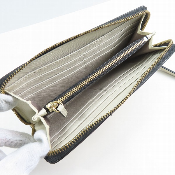 実際に弊社で買取させて頂いたMARC JACOBS/マークジェイコブス SNAPSHOT/スナップショット ラウンドファスナー 長財布 M0013352の画像 4枚目