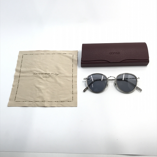 実際に弊社で買取させて頂いたOLIVER PEOPLES/オリバーピープルズ /サングラス polarized MP-2 WKG 雅の画像 9枚目