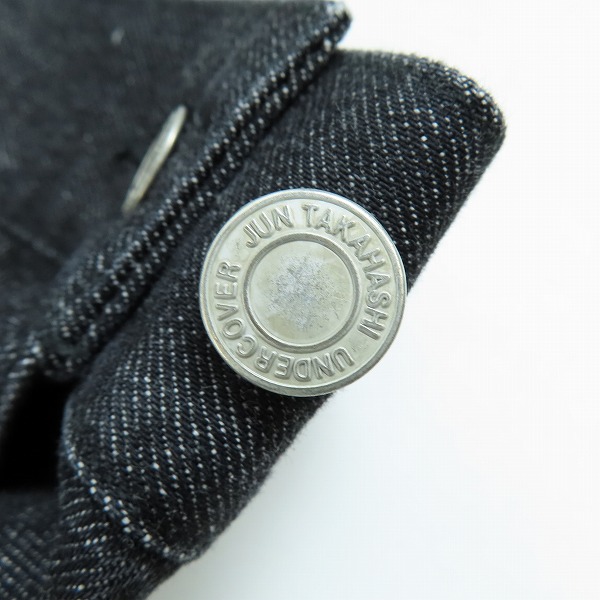 実際に弊社で買取させて頂いたUNDERCOVER/アンダーカバー 22AW PSYCHO DenimJQ/サイコ Gジャン/デニム ジャケット UC2B4201/4の画像 7枚目