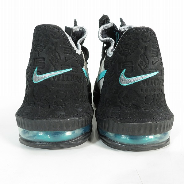 実際に弊社で買取させて頂いたATMOS×NIKE/アトモス×ナイキ LEBRON XVI LOW AC Clear Jade レブロン16 クリアジェイド CD9471-003/28.5の画像 1枚目
