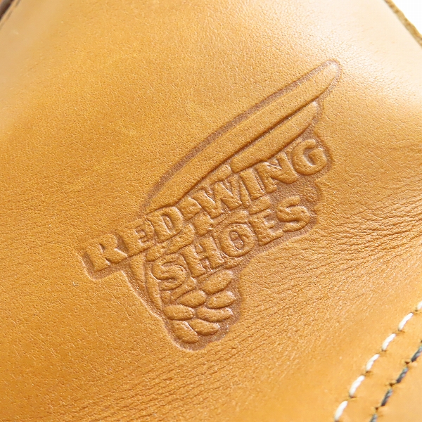 実際に弊社で買取させて頂いたREDWING/レッドウィング 羽根タグ アイリッシュセッター モックトゥ ブーツ 875/8Dの画像 8枚目