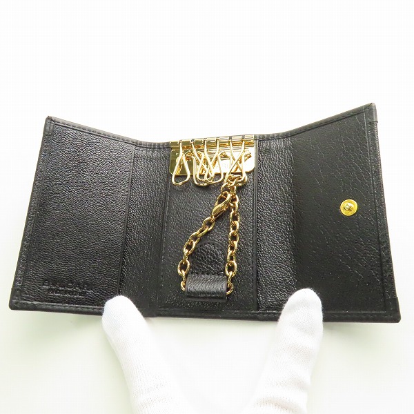 実際に弊社で買取させて頂いたBVLGARI/ブルガリ 6連キーケースの画像 3枚目