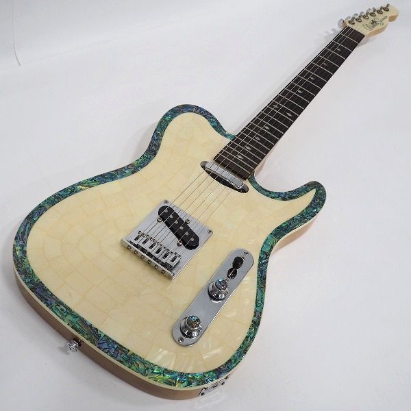 実際に弊社で買取させて頂いた★【難有り】Manica Scenica/マニカ シェニカ テレキャスターType シェルトップ エレキギター