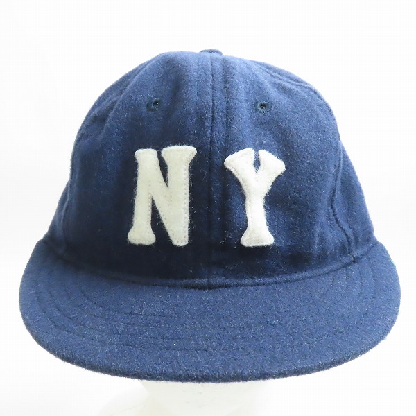 実際に弊社で買取させて頂いたCA4LA/カシラ NY ウール 6パネル キャップの画像 1枚目