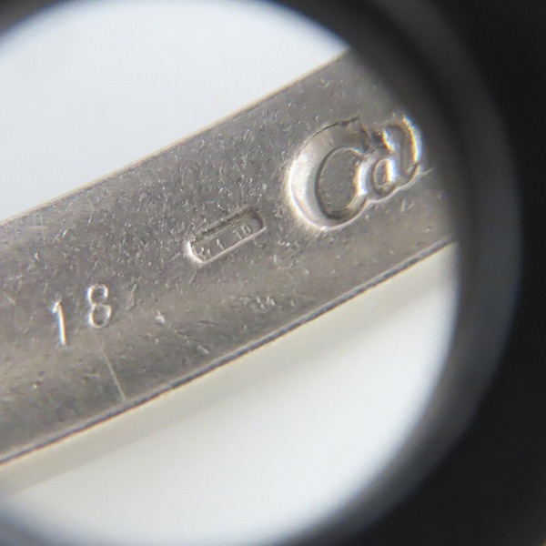 実際に弊社で買取させて頂いたCartier/カルティエ LOVE ブレスレット/ラブブレスレット AU750/K18WG/#18 ドライバー付きの画像 6枚目