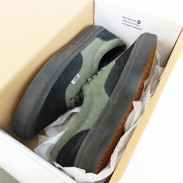 実際に弊社で買取させて頂いたWTAPS×VANS VAULT/ダブルタップス×バンズ ボルト OG ERA VN0A3CXNU9T/27の画像 7枚目
