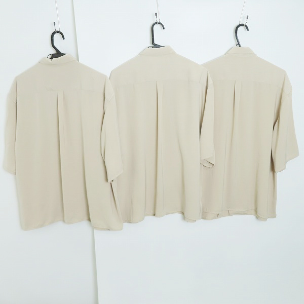 実際に弊社で買取させて頂いたHARE/ハレ ワイドシルエットオープンカラーシャツ 3点セットの画像 1枚目