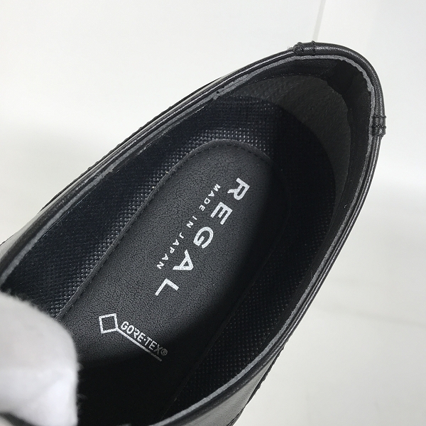 実際に弊社で買取させて頂いたREGAL/リーガル GORE-TEX/ゴアテックス プレーントゥ レザーシューズ CJ22C 34HR/25.5EEE の画像 4枚目
